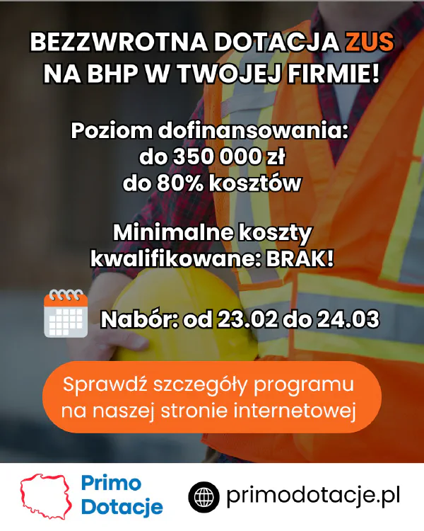 Post z Instagrama @primo.dotacje