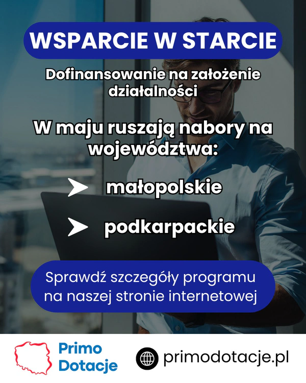 Post z Instagrama @primo.dotacje