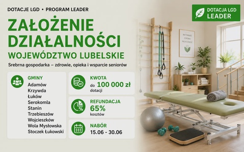 LGD Założenie działalności (Lubelskie)