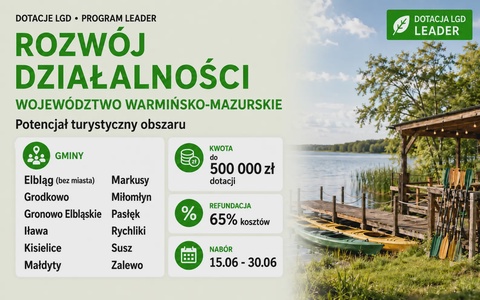 LGD Rozwój działalności (Warmińsko-mazurskie)