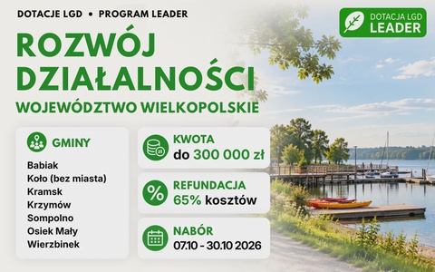 LGD Rozwój działalności (Wielkopolskie)