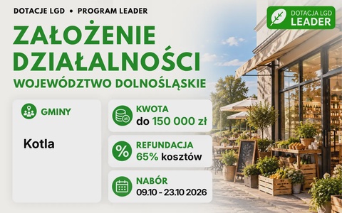 LGD Założenie działalności (Dolnośląskie)