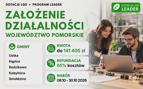 LGD Założenie działalności (Pomorskie)