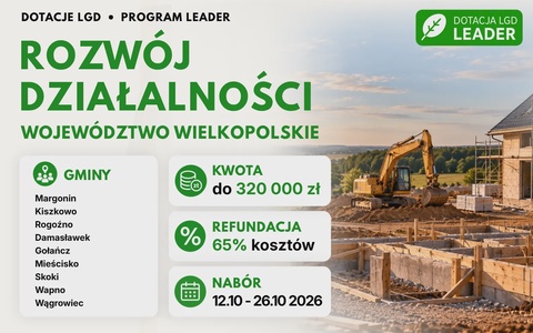 LGD Rozwój działalności (Wielkopolskie)