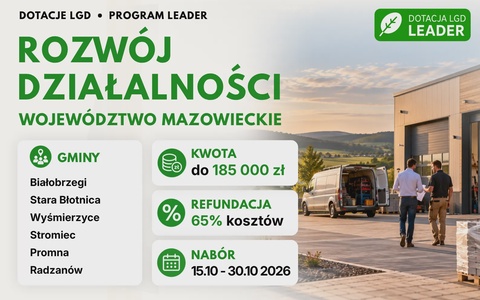 LGD Rozwój działalności (Mazowieckie)