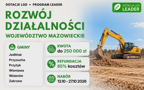 LGD Rozwój działalności (Mazowieckie)