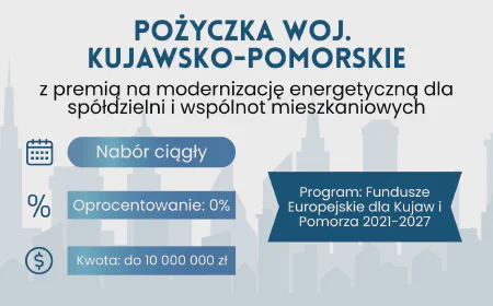 Pożyczka z premią na modernizację energetyczną dla spółdzielni i wspólnot mieszkaniowych