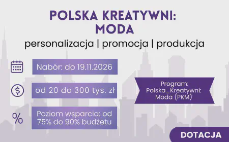 Polska Kreatywni: Moda – Wsparcie dla branży modowej