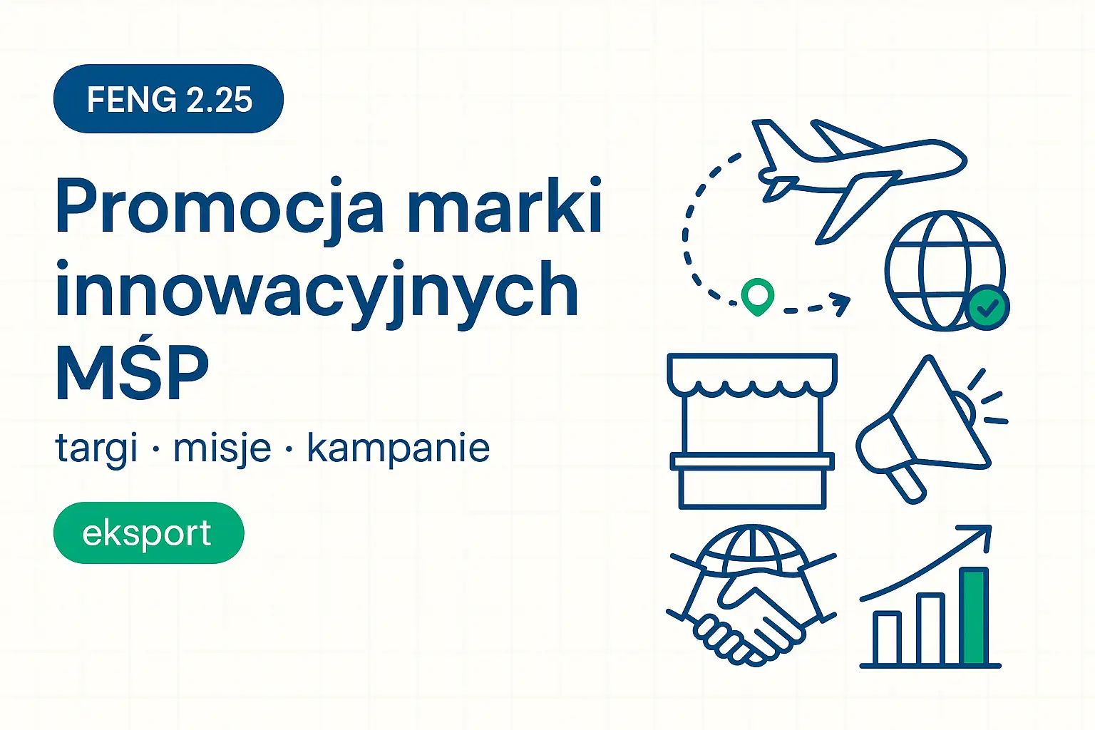 Promocja marki innowacyjnych MŚP (targi, misje, kampanie)