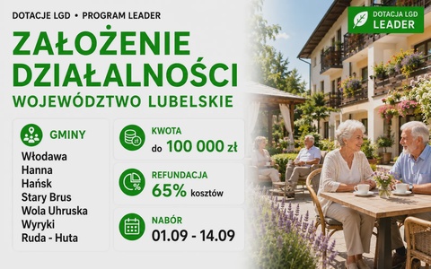 LGD Założenie działalności (Lubelskie)
