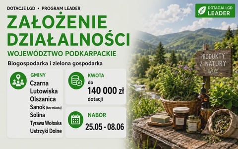 LGD Założenie działalności (Podkarpackie)