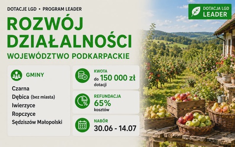 LGD Rozwój działalności (Podkarpackie)