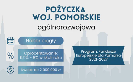 Pożyczka Ogólnorozwojowa – Pomorskie