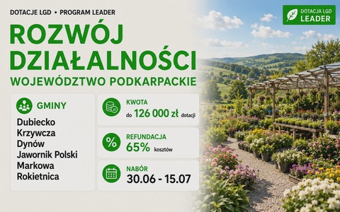LGD Rozwój działalności (Podkarpackie)