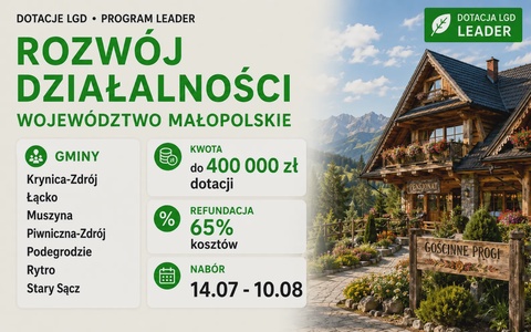 LGD Rozwój działalności (Małopolskie)