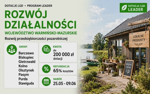 LGD Rozwój działalności (Warmińsko-mazurskie)