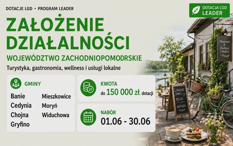LGD Założenie działalności (Zachodniopomorskie)